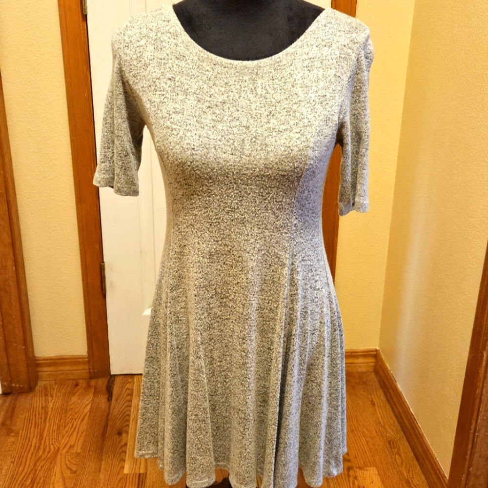 Plain Gray Dress Size S